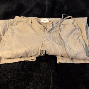 Level 99 Beige Straight Leg Pants